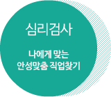 심리검사 - 나에게 맞는 안성맞춤 직업찾기
